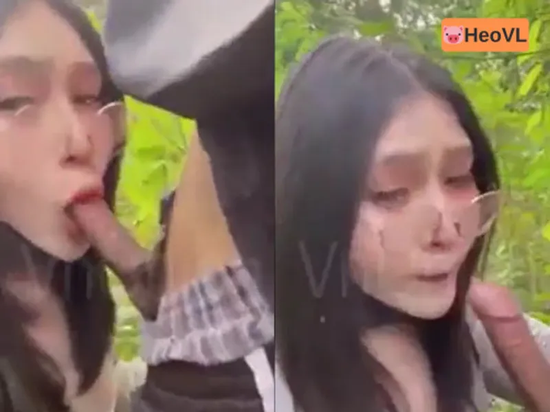 đi dã ngoại tiện xxx bồ ở trong rừng