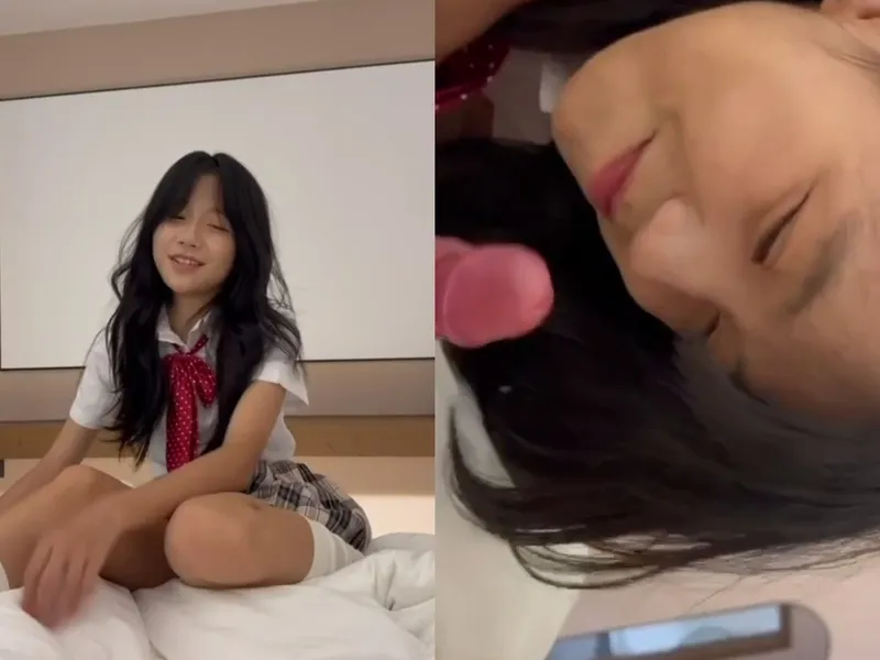 Em loli dễ thương liếm buồi biến em thành con em đĩ nứng lồn p1